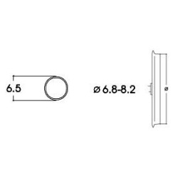 2 aros de adherencia 6.8-8.2mm 40067 ROCO