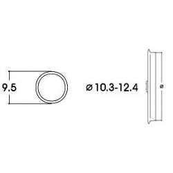 2 aros de adherencia 10.3-12.4mm 40074 ROCO