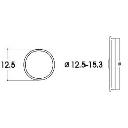2 aros de adherencia 12.5-15.3mm 40075 ROCO