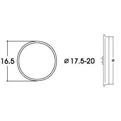 2 aros de adherencia 17.5-20.0mm 40077 ROCO