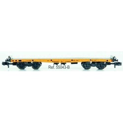 Plataforma M. DE CORRAL de bogies con teleros y sin garita 55043B IBERTREN Escala N
