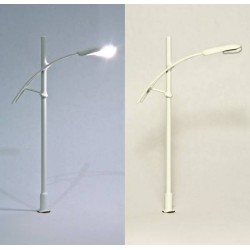 *Farola 111N, color blanco, 7cm MDT Models Escala N