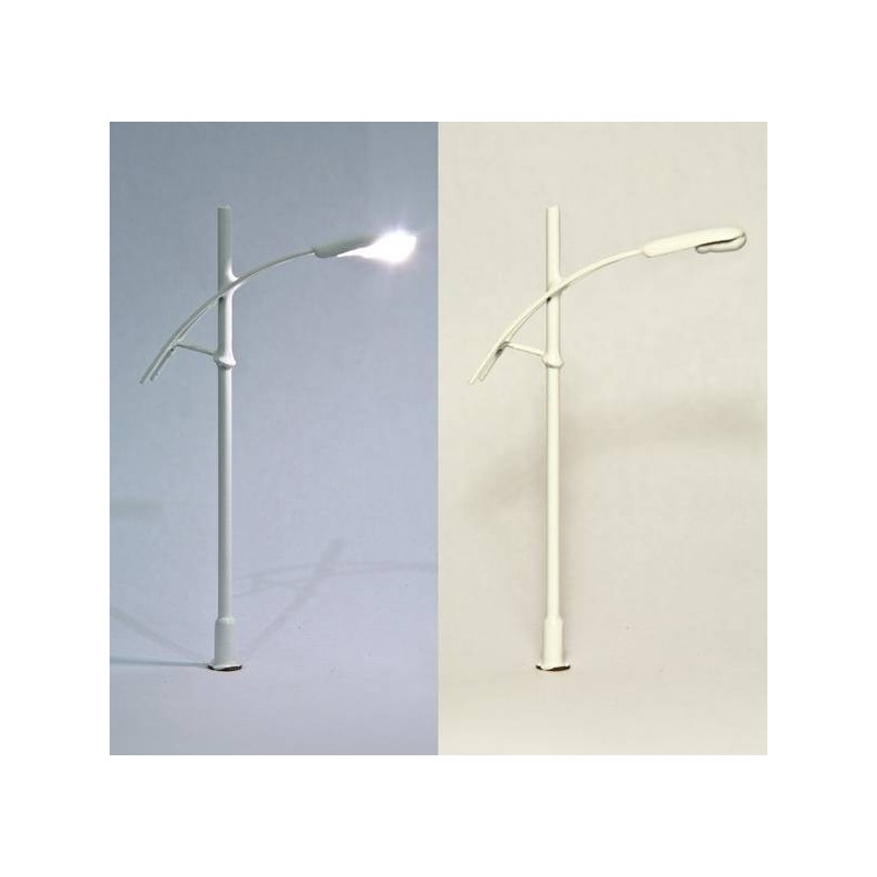 Farola 111N, color blanco, 7cm MDT Escala N