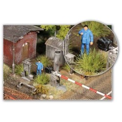 50 matojos de hierba XL verde primavera 1806 HEKI