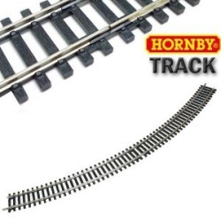 Via curva R3, 45º R609 Hornby/Electrotren Escala H0