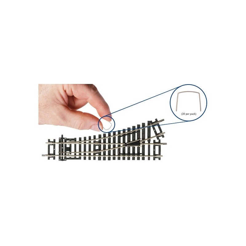 Clips para desaislar los desvios Hornby 20 unidades R8232 Hornby/Electrotren Escala H0