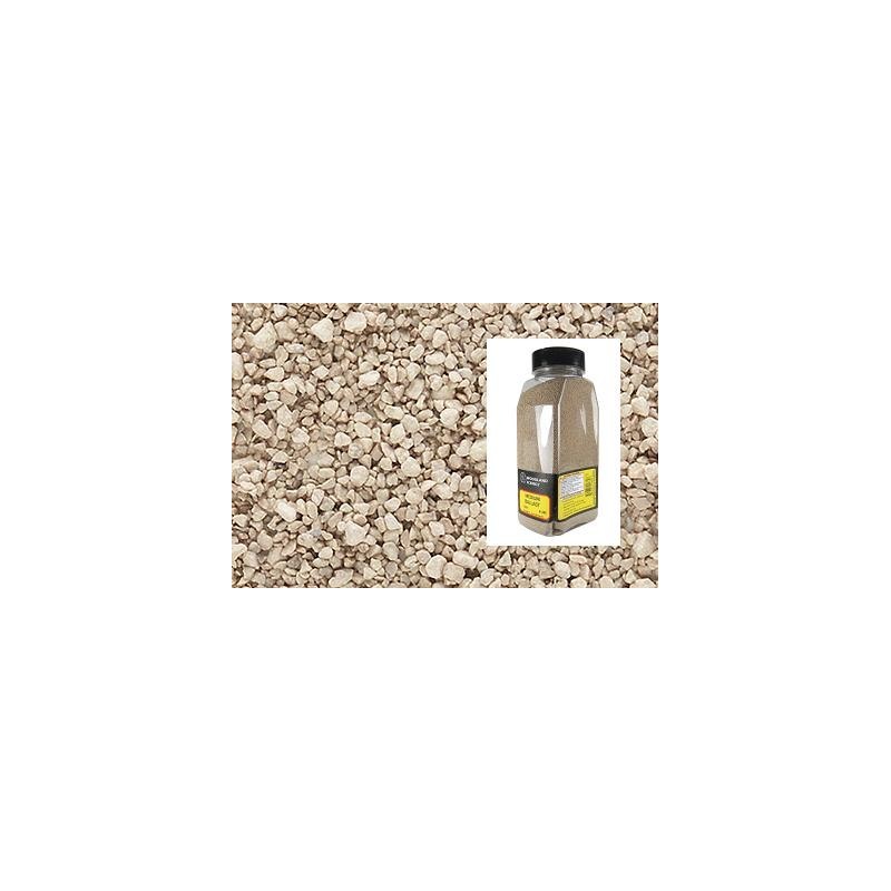 Balasto beige claro de grano medio B1380 Woodland Scenic