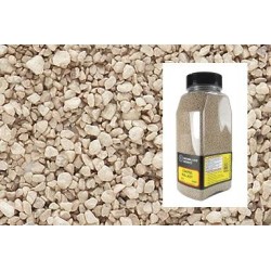 Balasto beige claro de grano grueso B1387 Woodland Scenic