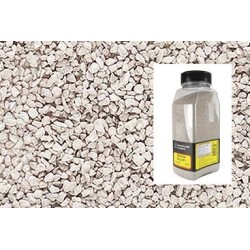 Balasto gris claro de grano medio B1381 Woodland Scenic