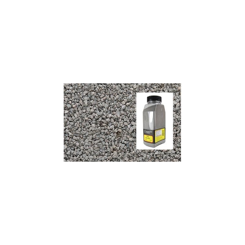Balasto gris de grano fino B1375 Woodland Scenics