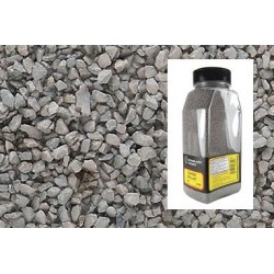 Balasto gris de grano grueso B1389 Woodland Scenic