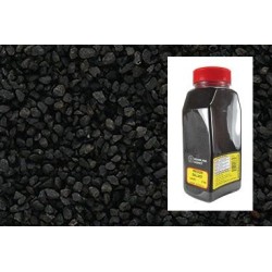 *Balasto color ceniza de grano medio B1383 Woodland Scenic