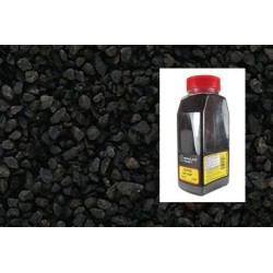 Balasto color ceniza de grano grueso B1390 Woodland Scenic