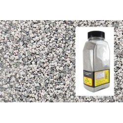 Balasto mezcla de grises de grano fino B1393 Woodland Scenic