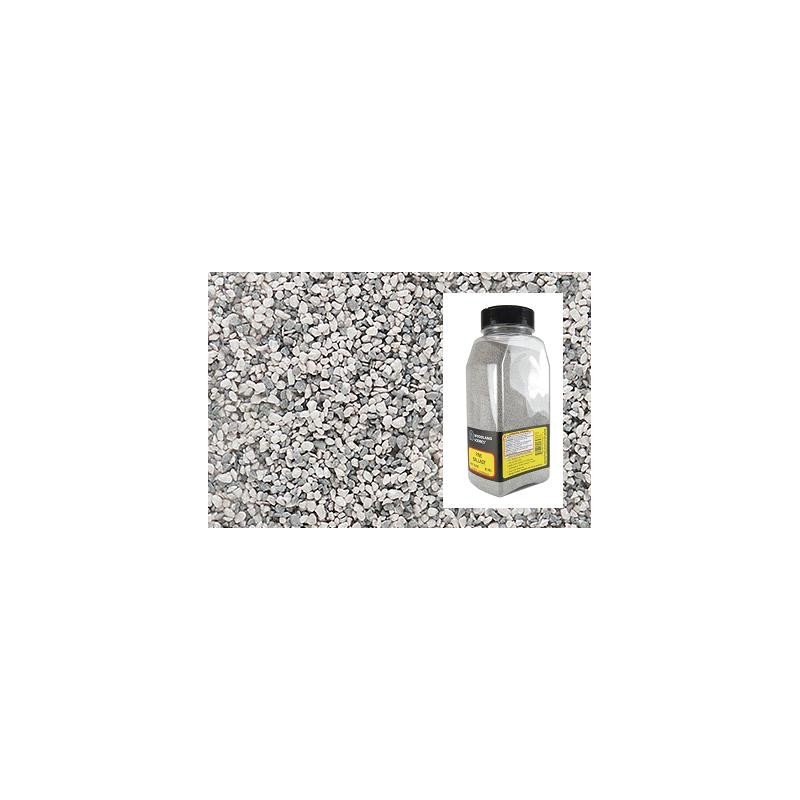 Balasto mezcla de grises de grano fino B1393 Woodland Scenic