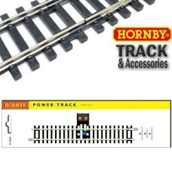 Vía recta 168mm con conexión para cables R8206 Hornby/Electrotren Escala H0