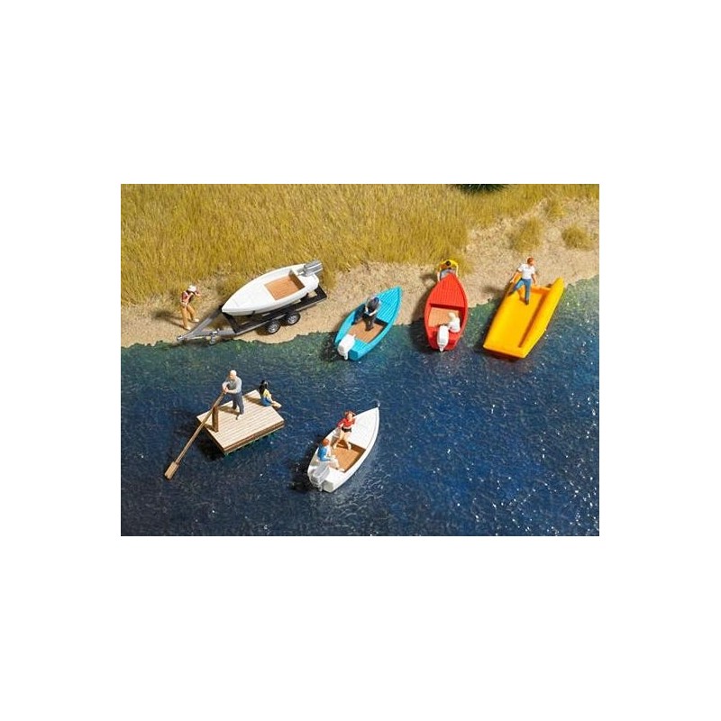 Set de barcas y botes 8057 Busch Escala N