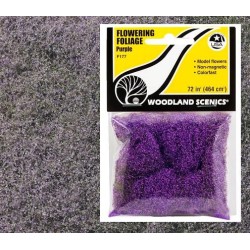 Flocado flores purpura F177 Woodland Scenic
