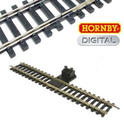 Via recta 168mm con conexion para digital R8241 Hornby/Electrotren Escala H0