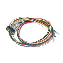 Enchufe NEM 652 (8pins) hembra con cables de 300mm 51950 ESU