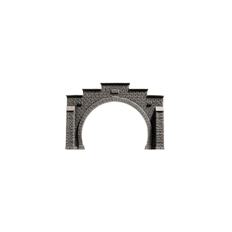 Boca de tunel doble via 21 x 14,5 cm 58052 NOCH Escala H0