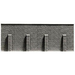 Muralla de piedra con soportes 19,8 x 7,4 cm 34856 NOCH Escala N