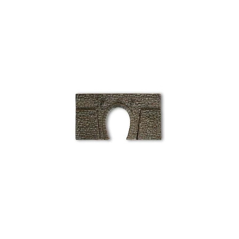 Boca de tunel una via Quarrystone 23,5 x 13 cm 58247 NOCH Escala H0