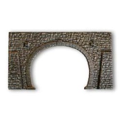 Boca de tunel doble via Quarrystone 23,5 x 13 cm 58248 NOCH Escala H0