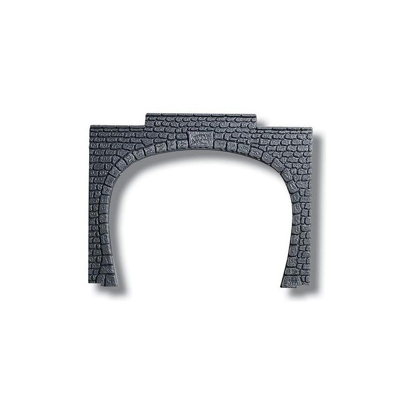 2x Boca de tunel doble via 15.5 x 12.5 cm 60020 NOCH Escala H0