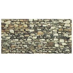 Muro de dolomites en cartulina con ligero relieve 32 x 15 cm 57520 NOCH Escala H0
