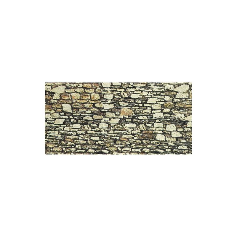 Muro de dolomites en cartulina con ligero relieve 32 x 15 cm 57520 NOCH Escala H0