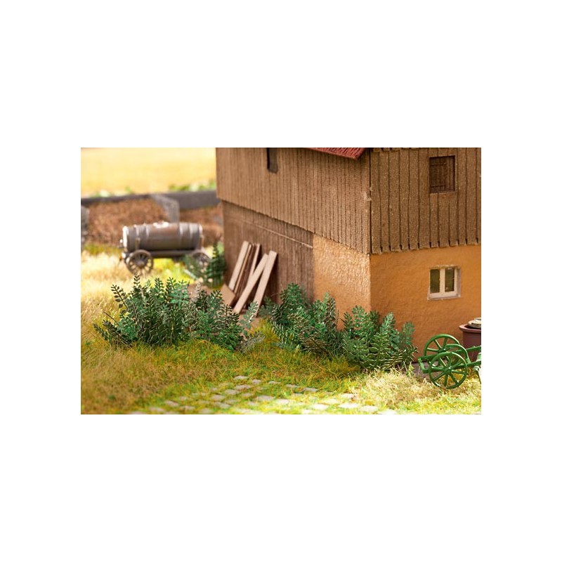 Ortigas, 10 plantas completas Laser-Cut 14138 NOCH Escala H0