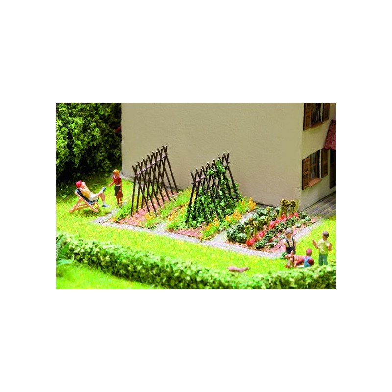 Rodrigones, 4 hileras completas Laser-Cut 14200 NOCH Escala H0