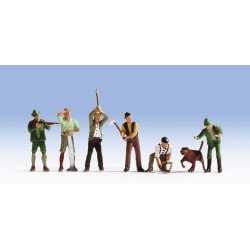 Cazadores y leñadores 15060 NOCH Escala H0