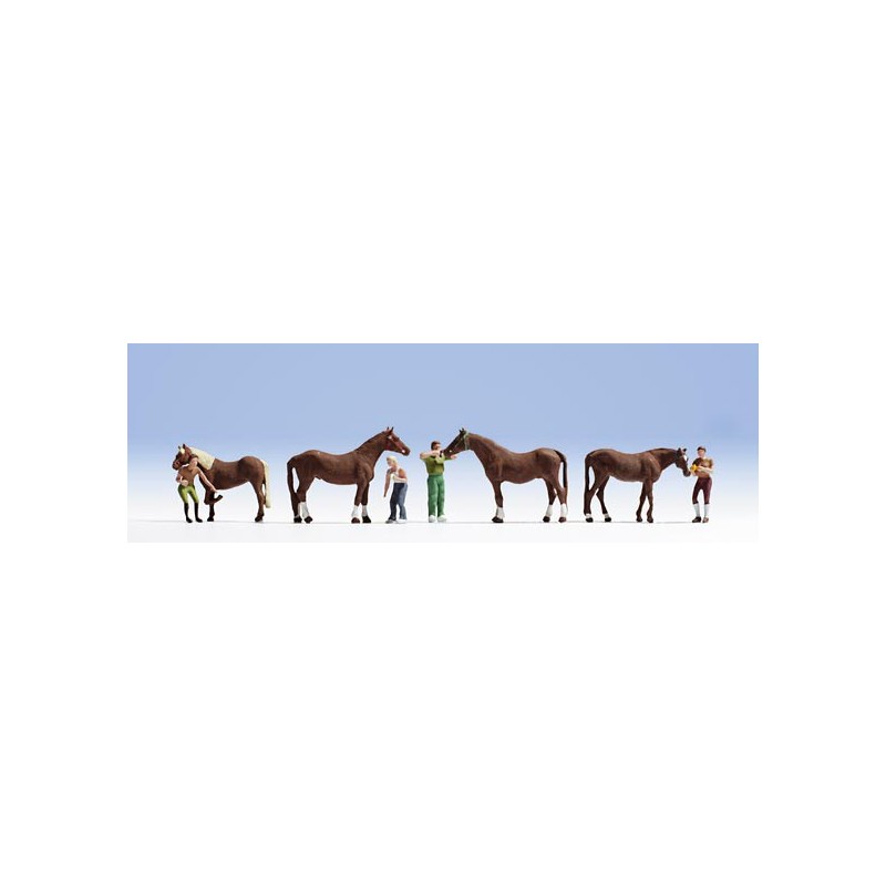 Aseo del caballo 15632 NOCH Escala H0