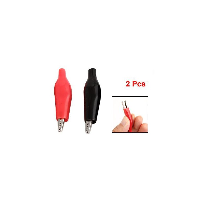 Set 2 mini pinzas electricas de cocodrilo R447 MDT Models