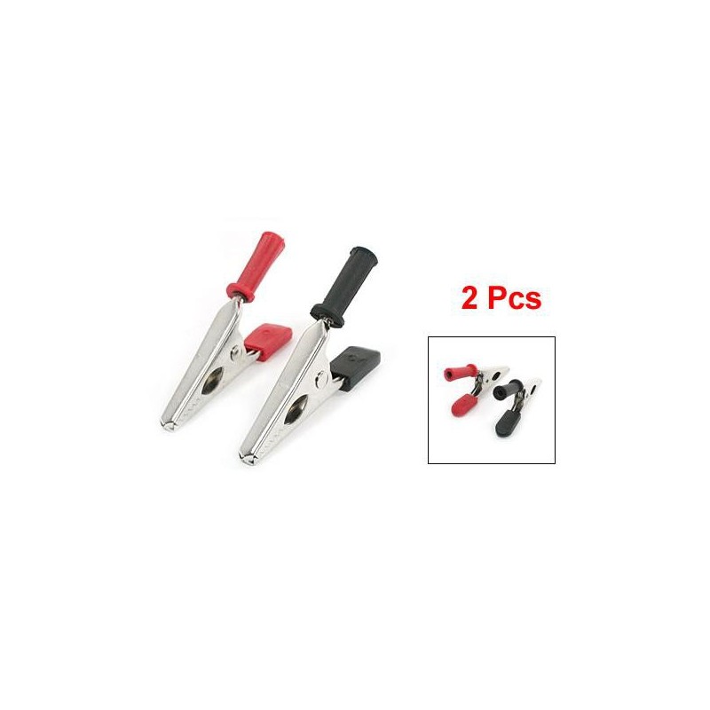 Set 2 mini pinzas electricas de cocodrilo 32 mm R446 MDT Models