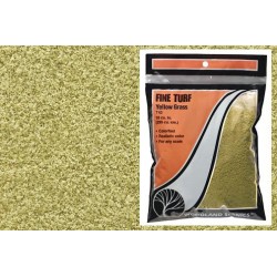 Cesped fino color amarillo T43 Woodland Scenic