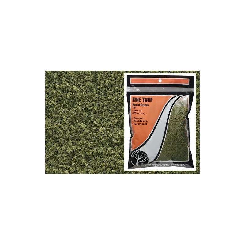 Cesped fino color hierba seca T44 Woodland Scenic