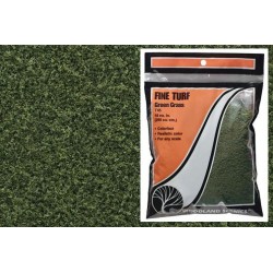 Cesped fino color hierba verde T45 Woodland Scenic