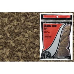 Cesped grueso color tierra T60 Woodland Scenic