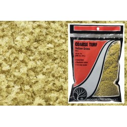 Cesped grueso color amarillo T61 Woodland Scenic