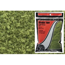 Cesped grueso color verde claro T63 Woodland Scenic