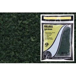 Follaje color verde oscuro F53 Woodland Scenic