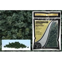 Follaje compacto color verde medio FC136 Woodland Scenic