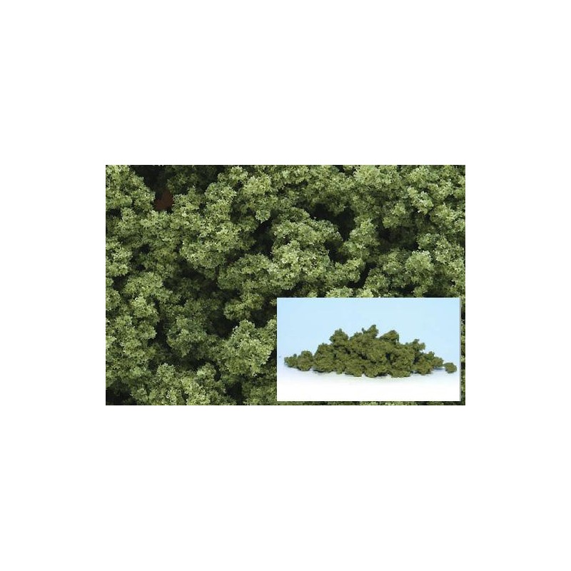 Follaje Clump color verde claro FC682 Woodland Scenic