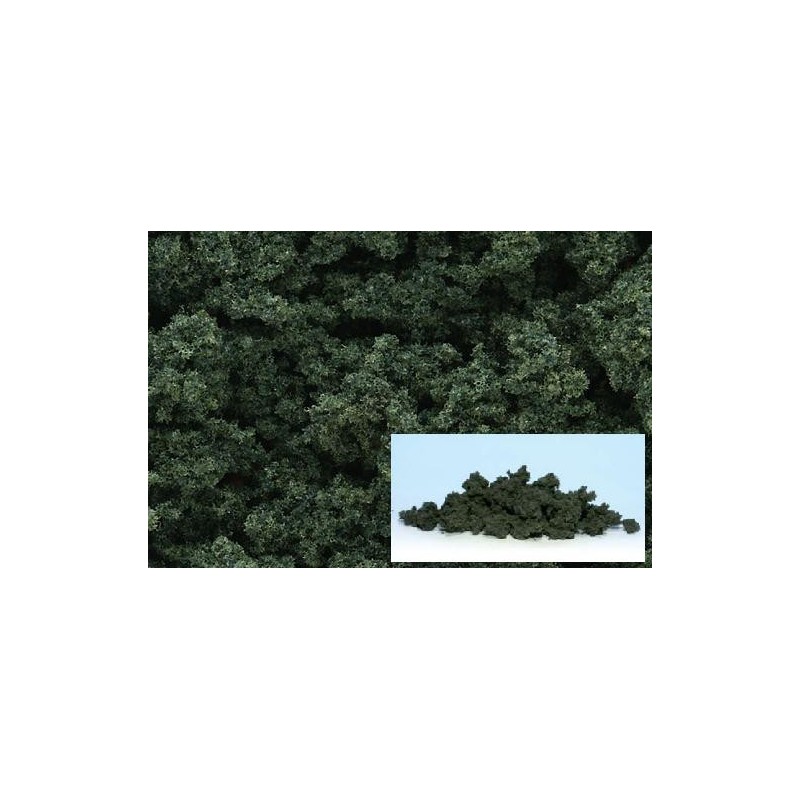 Follaje Clump color verde oscuro FC684 Woodland Scenic