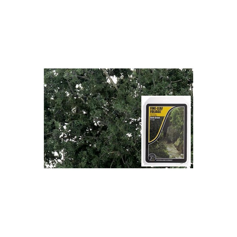 Follaje con ramaje natural color verde oscuro F1130 Woodland Scenic