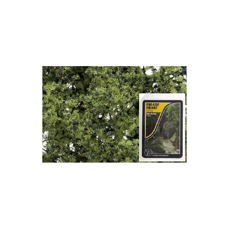 Follaje con ramaje natural color verde claro F1132 Woodland Scenic