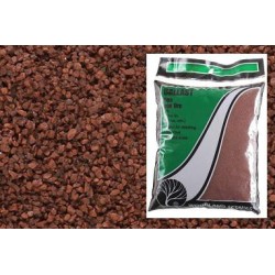 Balasto color hierro oxido de grano fino B70 Woodland Scenic